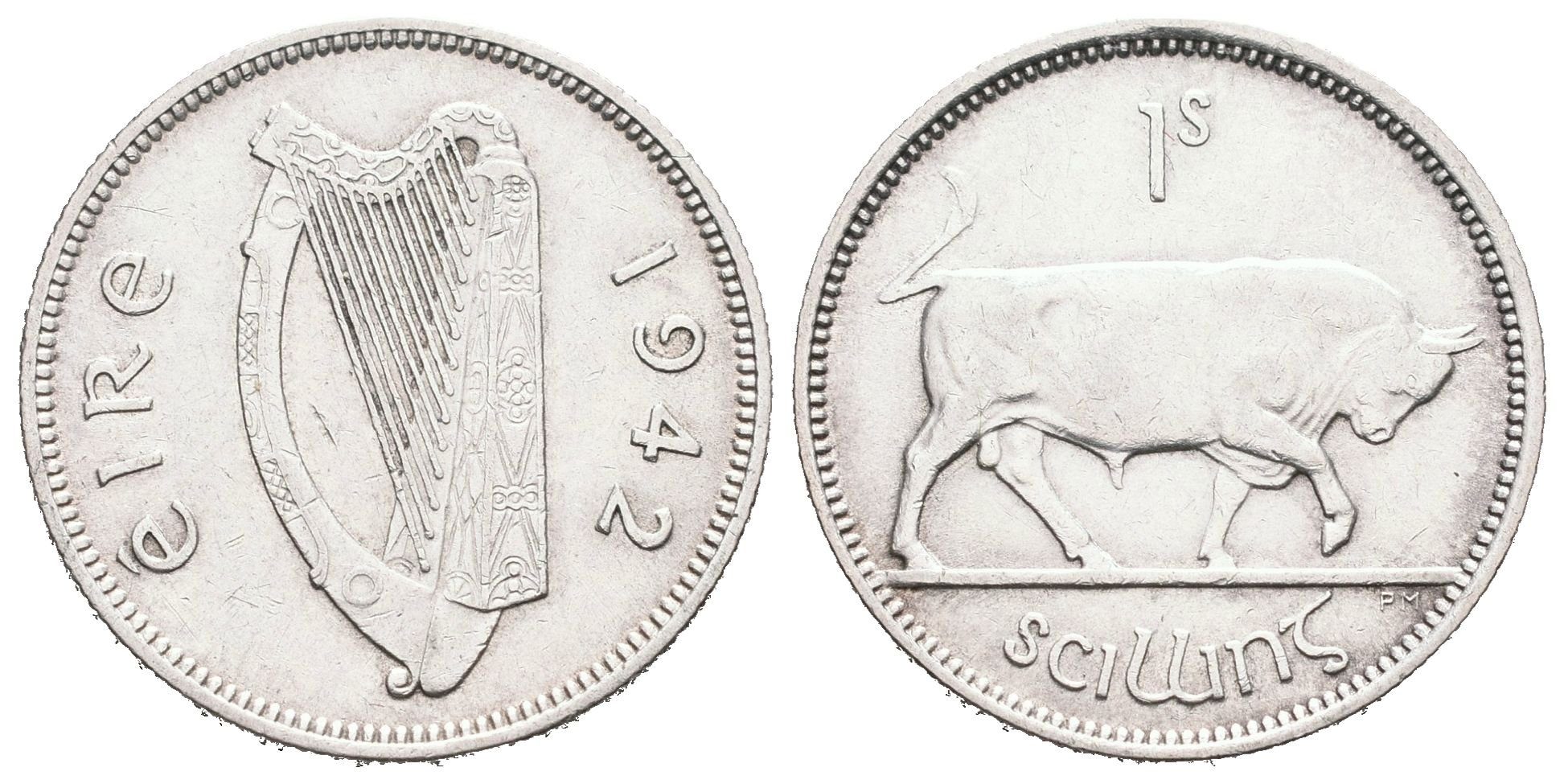 Irsko, 1 Shilling 1942