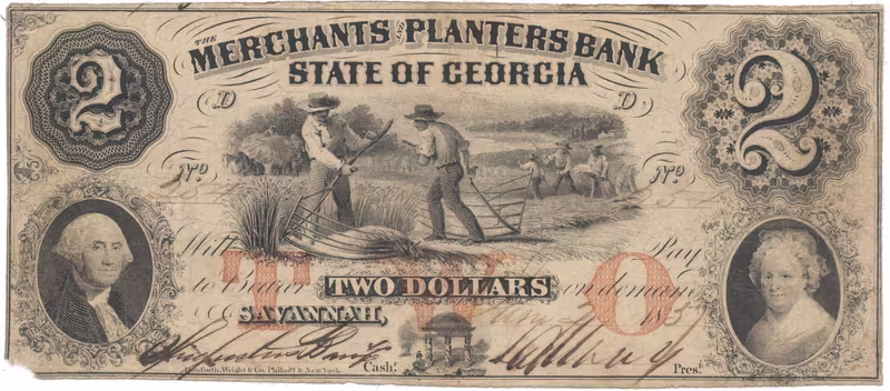 USA - Georgia, 2 Dollar 1857
