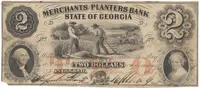 USA - Georgia, 2 Dollar 1857