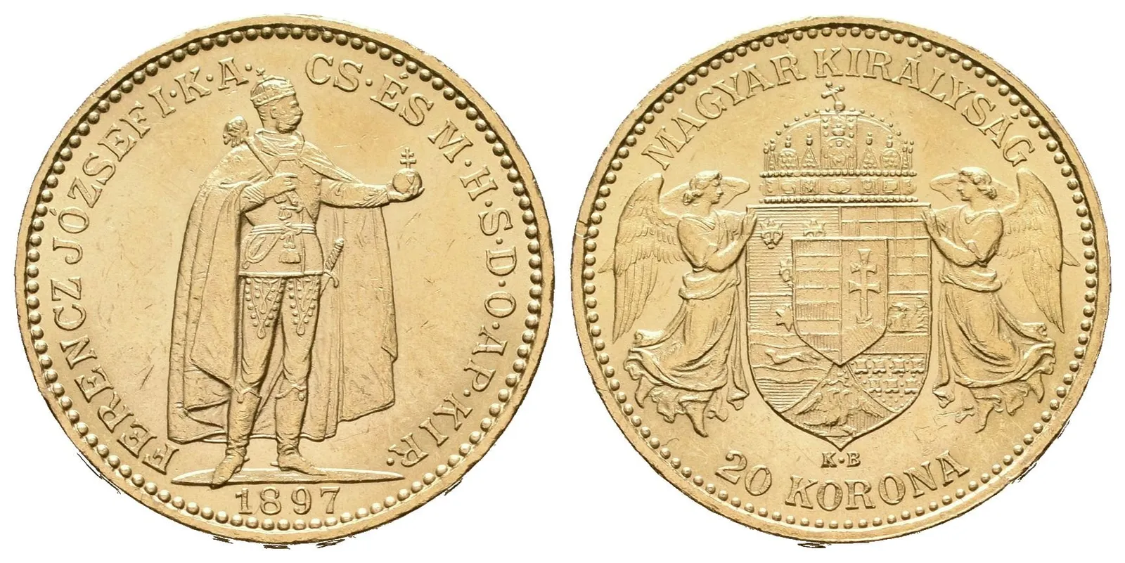 20 Koruna 1897 KB
