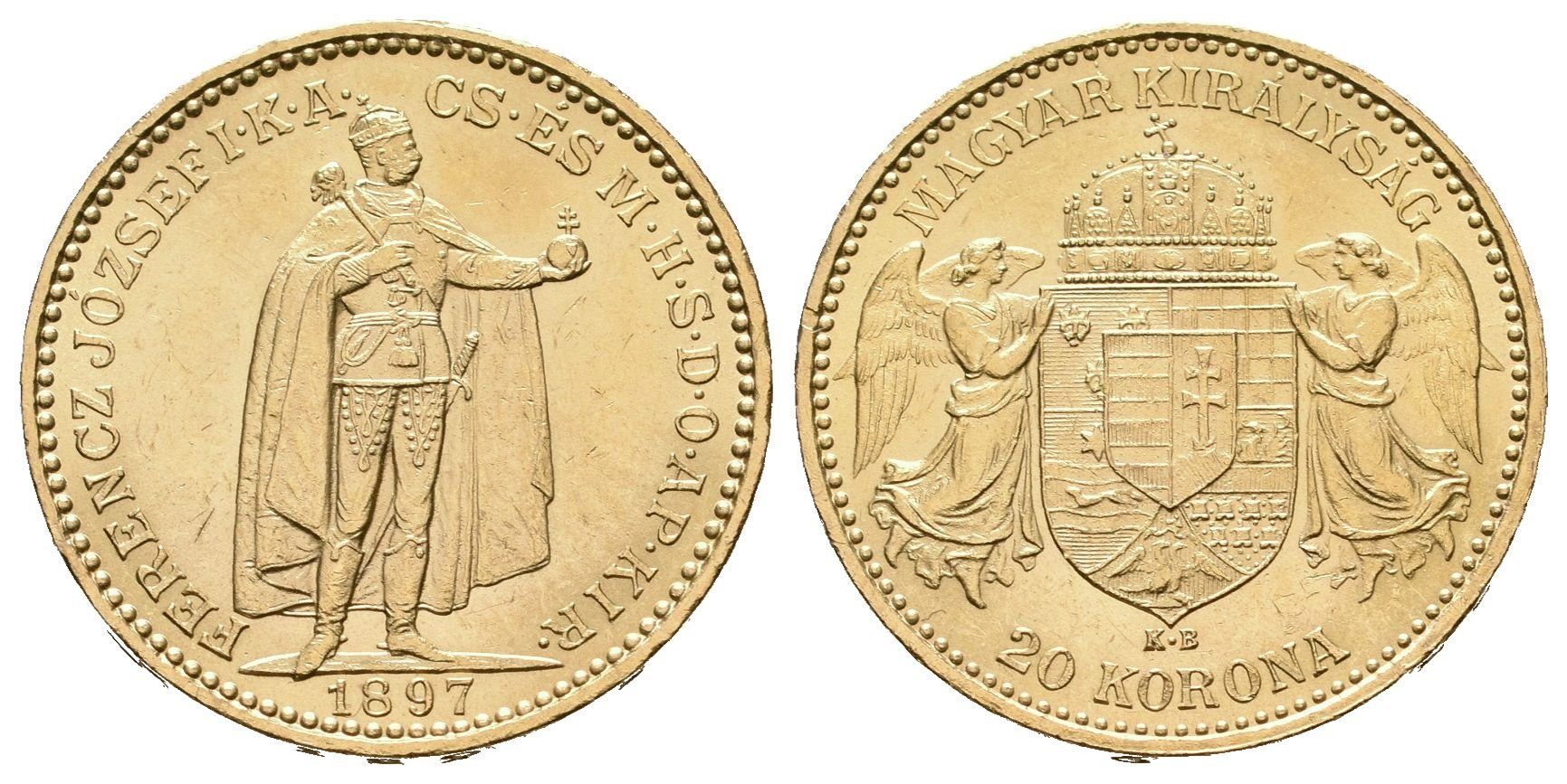 20 Koruna 1897 KB