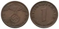 III. říše, 1 Pfennig 1939 G - fotografie 2