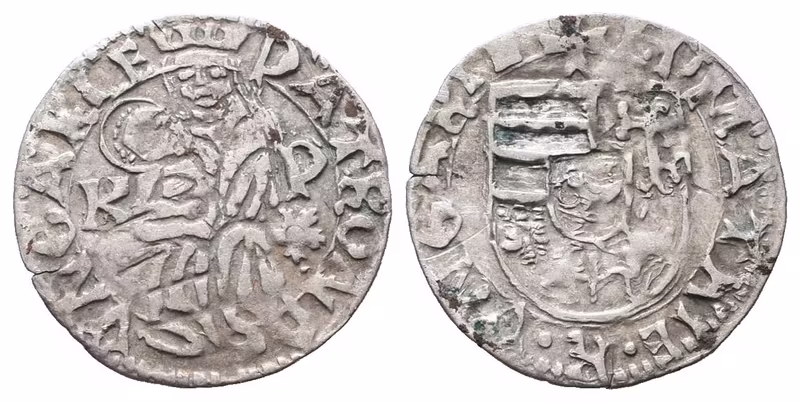 Uhersko, Denár b.l. (1489) K-P
