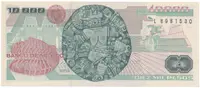 Mexiko, 10.000 Pesos 1989, P.90c - fotografie 2