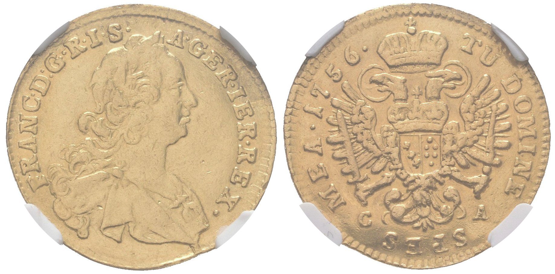 František Lotrinský, Dukát 1756 CA, Karlsburg