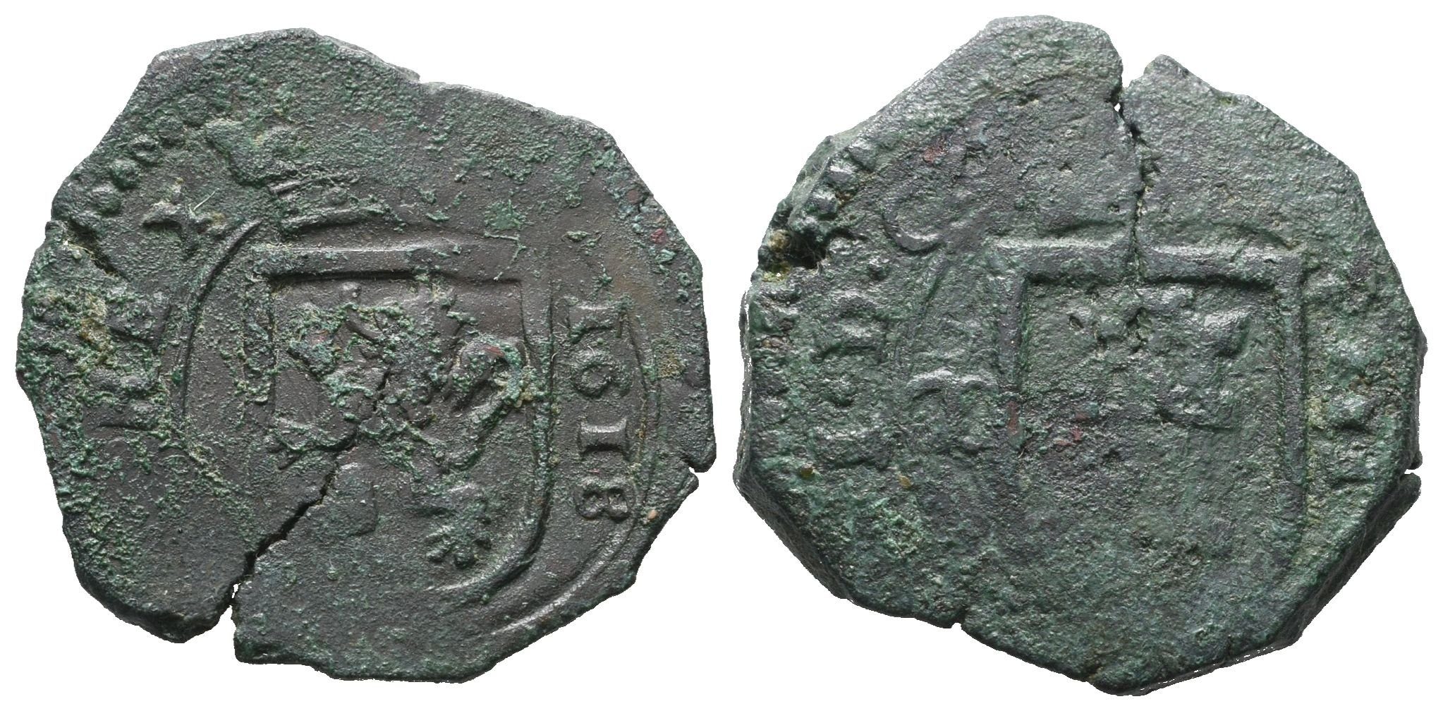 Španělsko, 8 Maravedi 1618 B