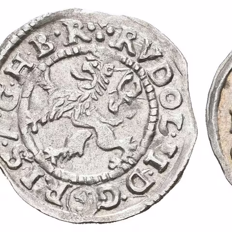 Malý groš 1594, České Budějovice-Mattighofer, HN.28a (opis 7a),
