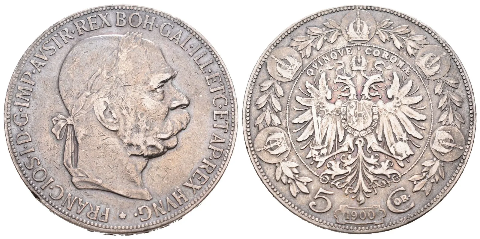5 Koruna 1900