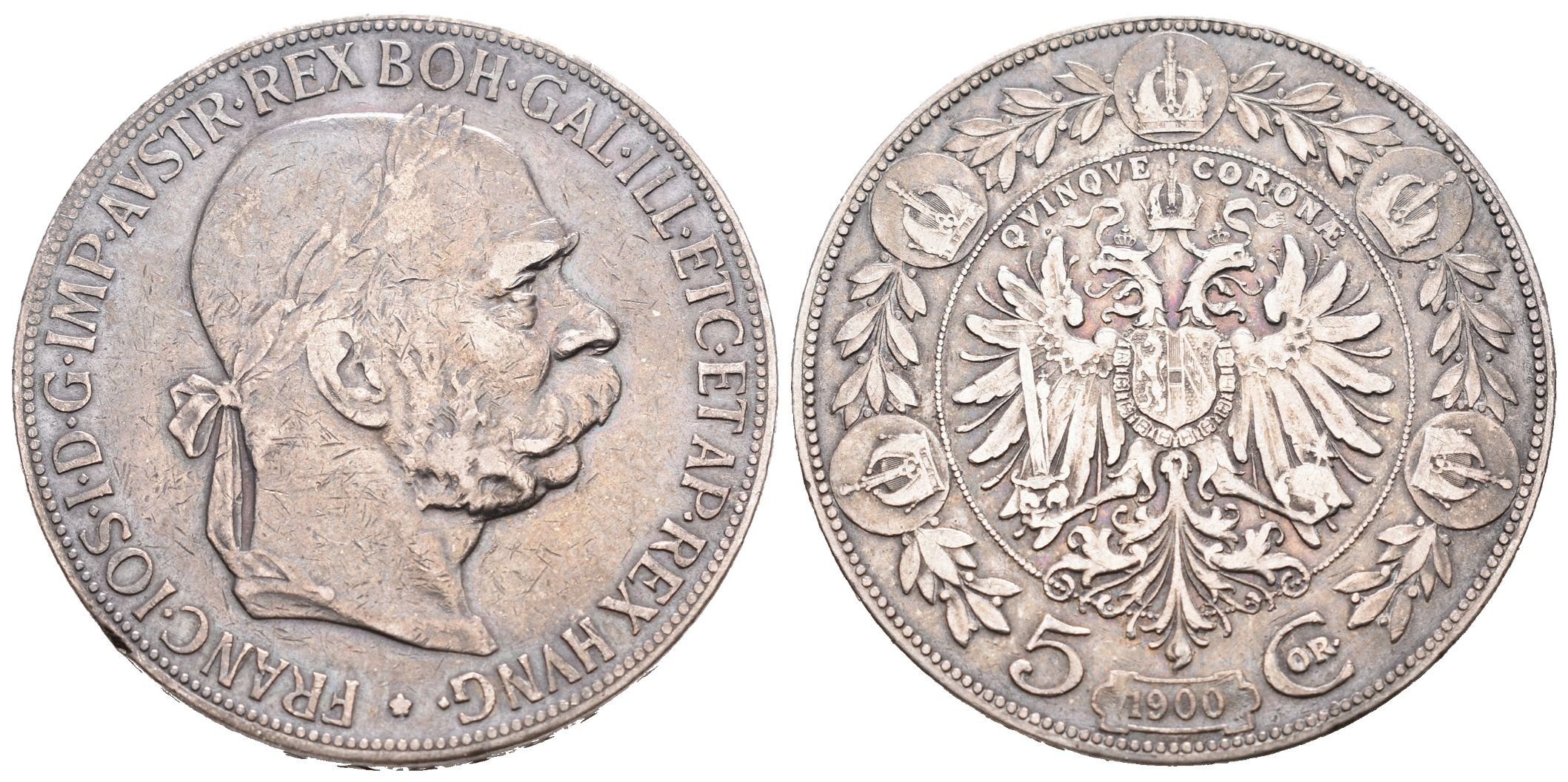 5 Koruna 1900