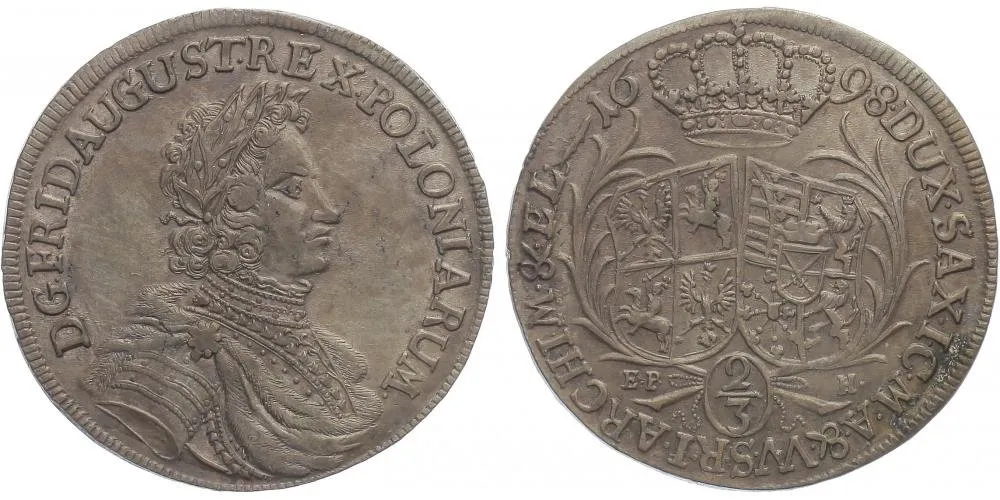 Sasko, Friedrich August I., 1694 - 1733 — 1