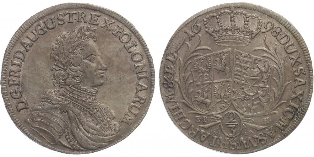 Sasko, Friedrich August I., 1694 - 1733 — 1