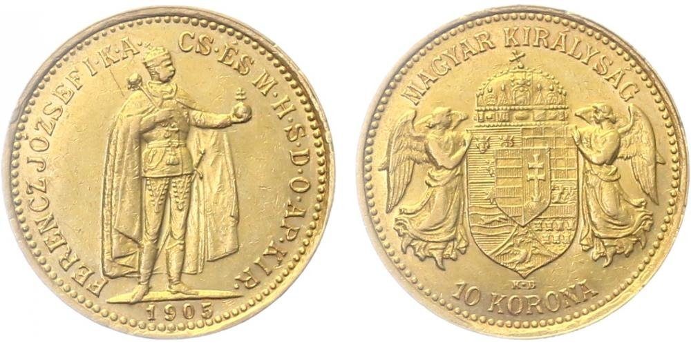 10 Koruna 1905 KB