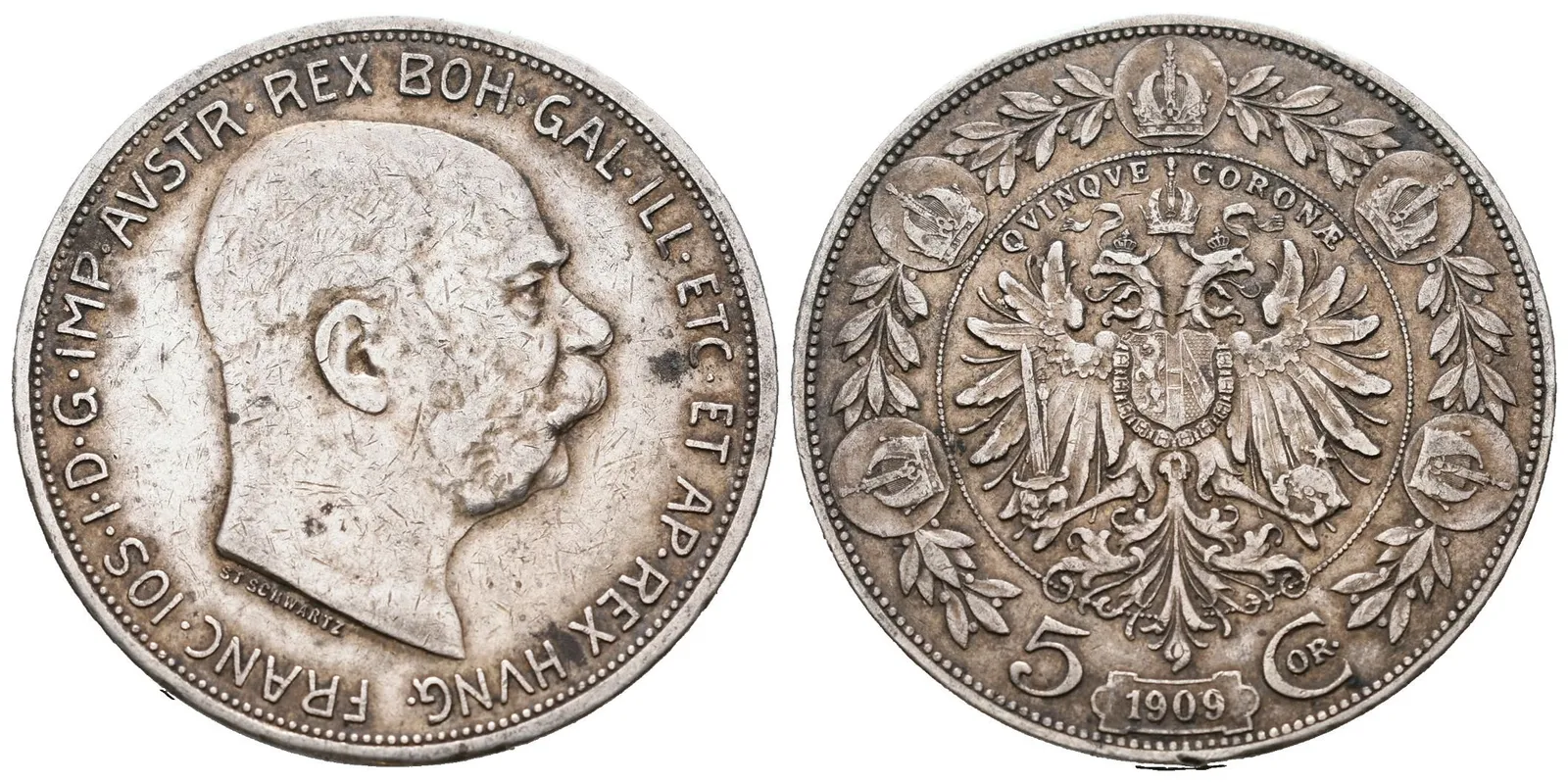5 Koruna 1909