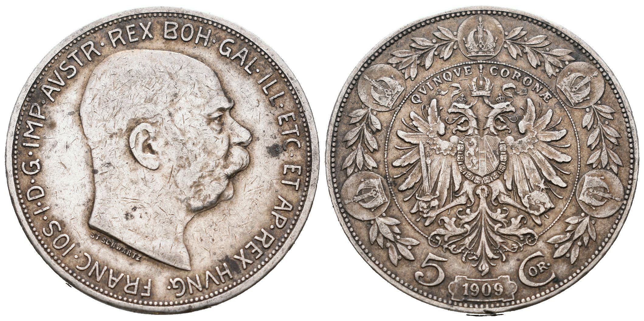 5 Koruna 1909