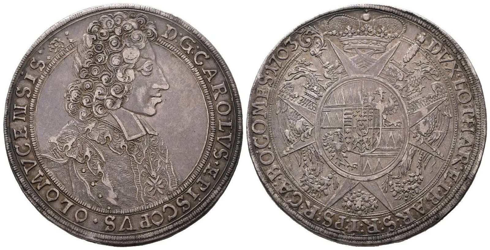 Olomouc - biskupství, Karel III. Lotrinský, 1695 - 1711 — 1