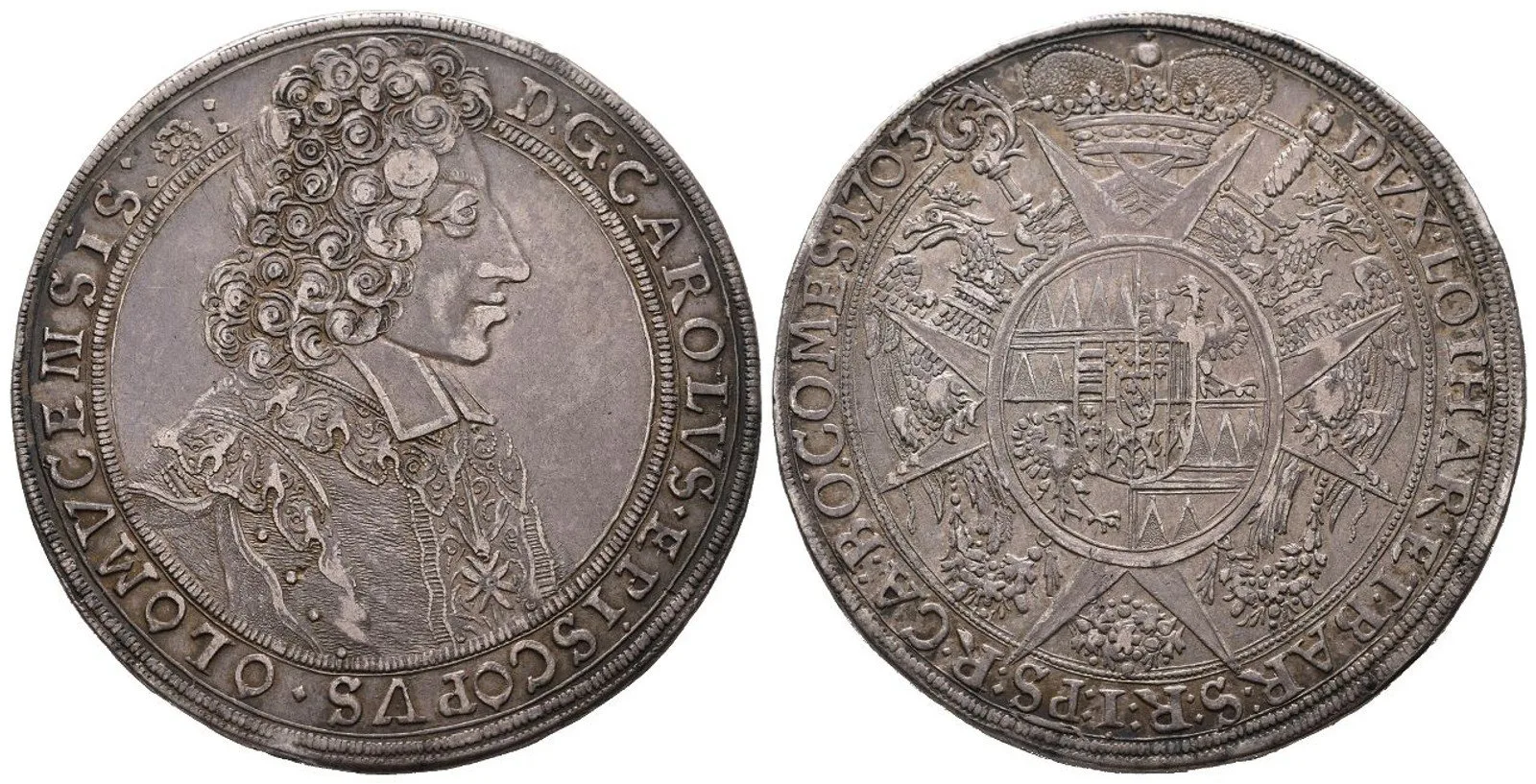 Olomouc - biskupství, Karel III. Lotrinský, 1695 - 1711 — 1