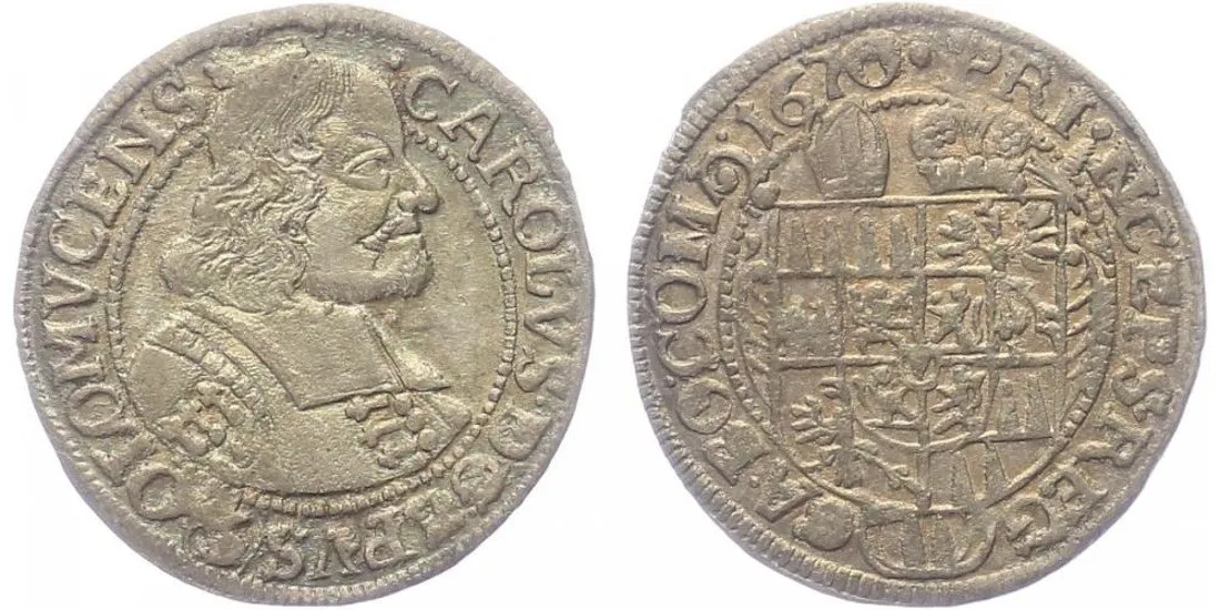 Olomouc - biskupství, Karel II. Liechtenstein, 1664 - 1695 — 1