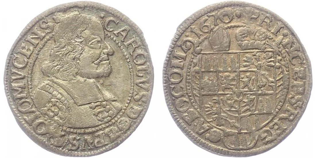 Olomouc - biskupství, Karel II. Liechtenstein, 1664 - 1695 — 1