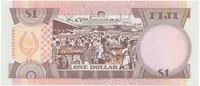 Fidži, 1 Dollar (1980), P.76a - fotografie 2