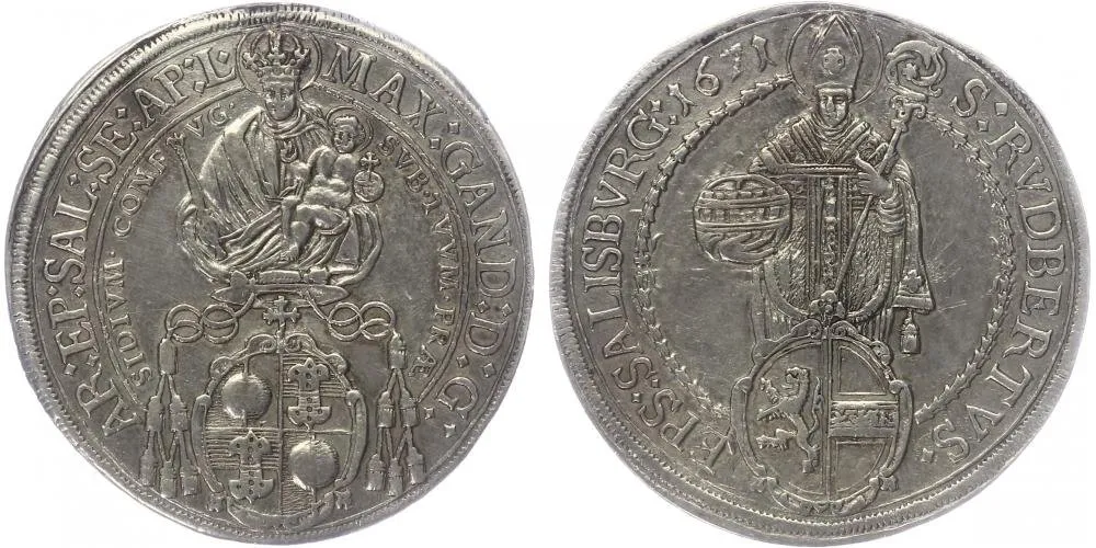 Salzburg - arcibiskupství, Max Gandolph, 1668 - 1687 — 1