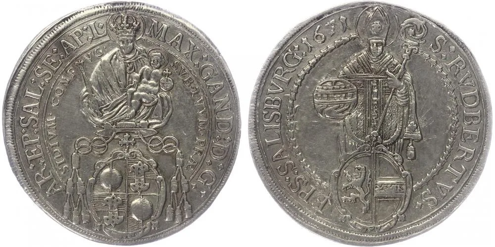 Salzburg - arcibiskupství, Max Gandolph, 1668 - 1687 — 1