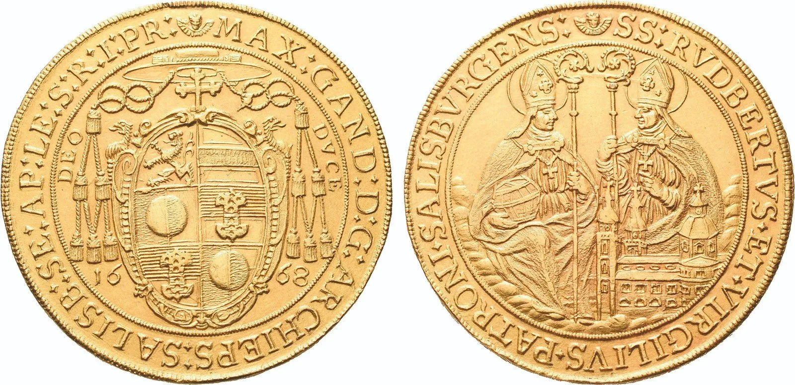 Salzburg - arcibiskupství, Max Gandolph, 1668 - 1687 — 1