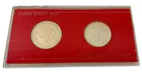 Maďarsko - Sada stříbrných mincí 100 a 50 Forint 1969