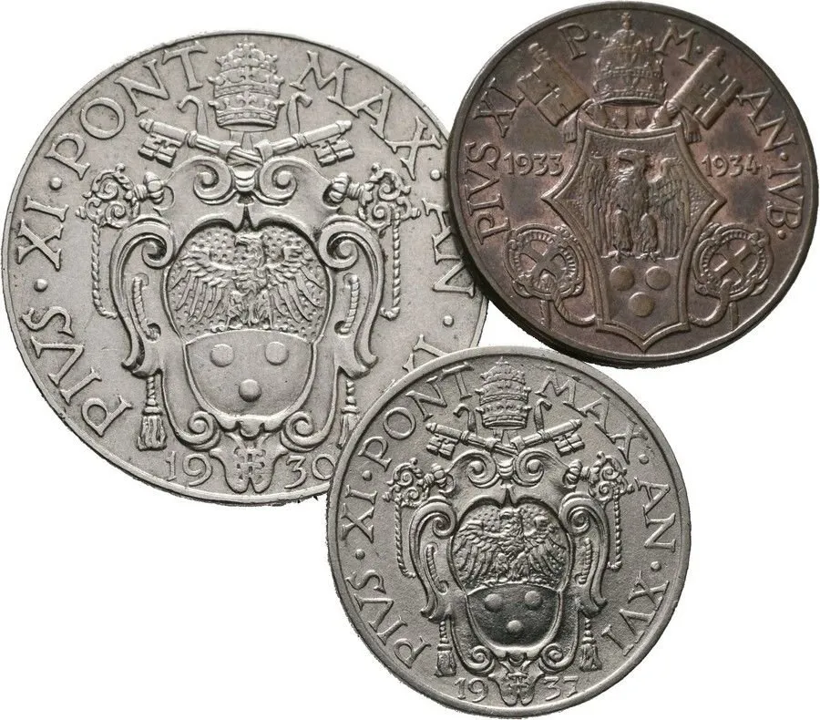 Vatikán, Pius XI., 1922 - 1939 — 1