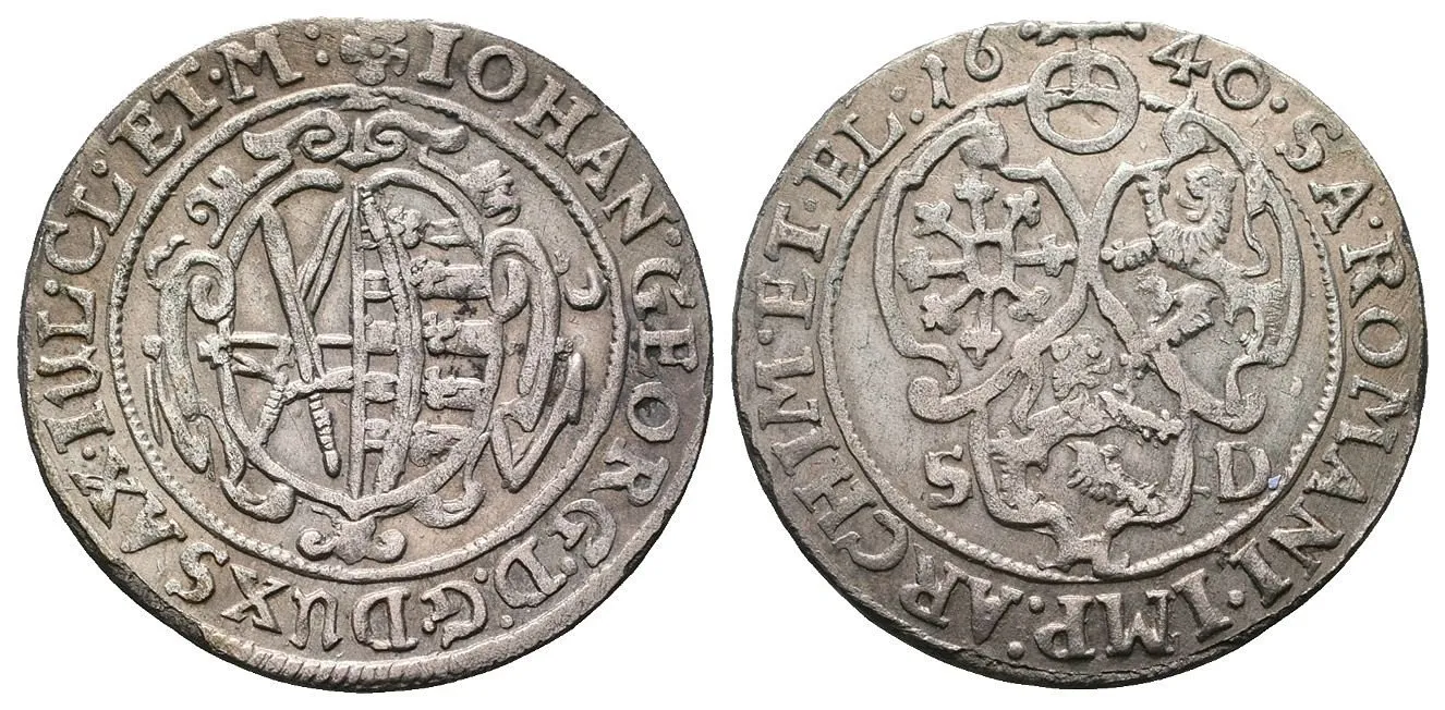 Sasko, Johann Georg I., 1615 - 1656 — 1