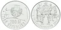 200 Kč 2014 -Vznik Československých legií, BK