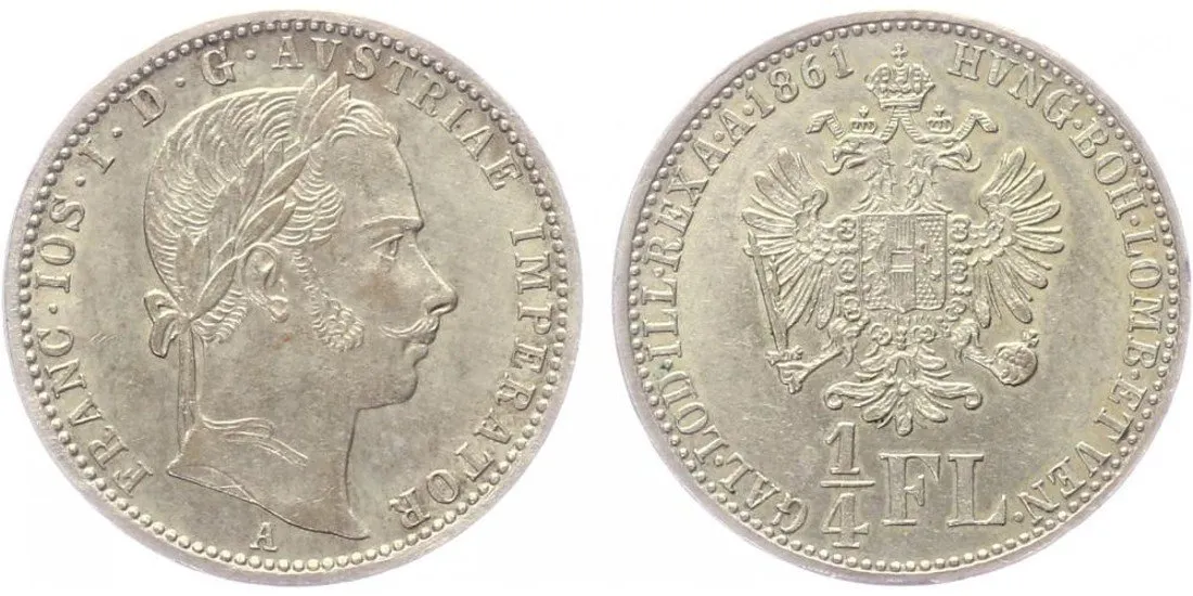 Rakouská a spolková měna, 1857 - 1892 — 1