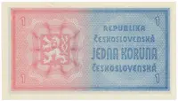 1 Koruna b.d (1945), Hej.N5a - fotografie 2