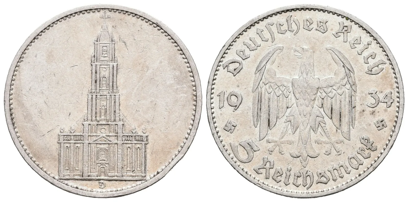 III. říše, 5 Marka 1934 D
