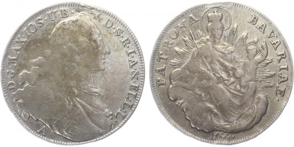 Bavorsko, Maximilian III. Josef, 1745 - 1777 — 1