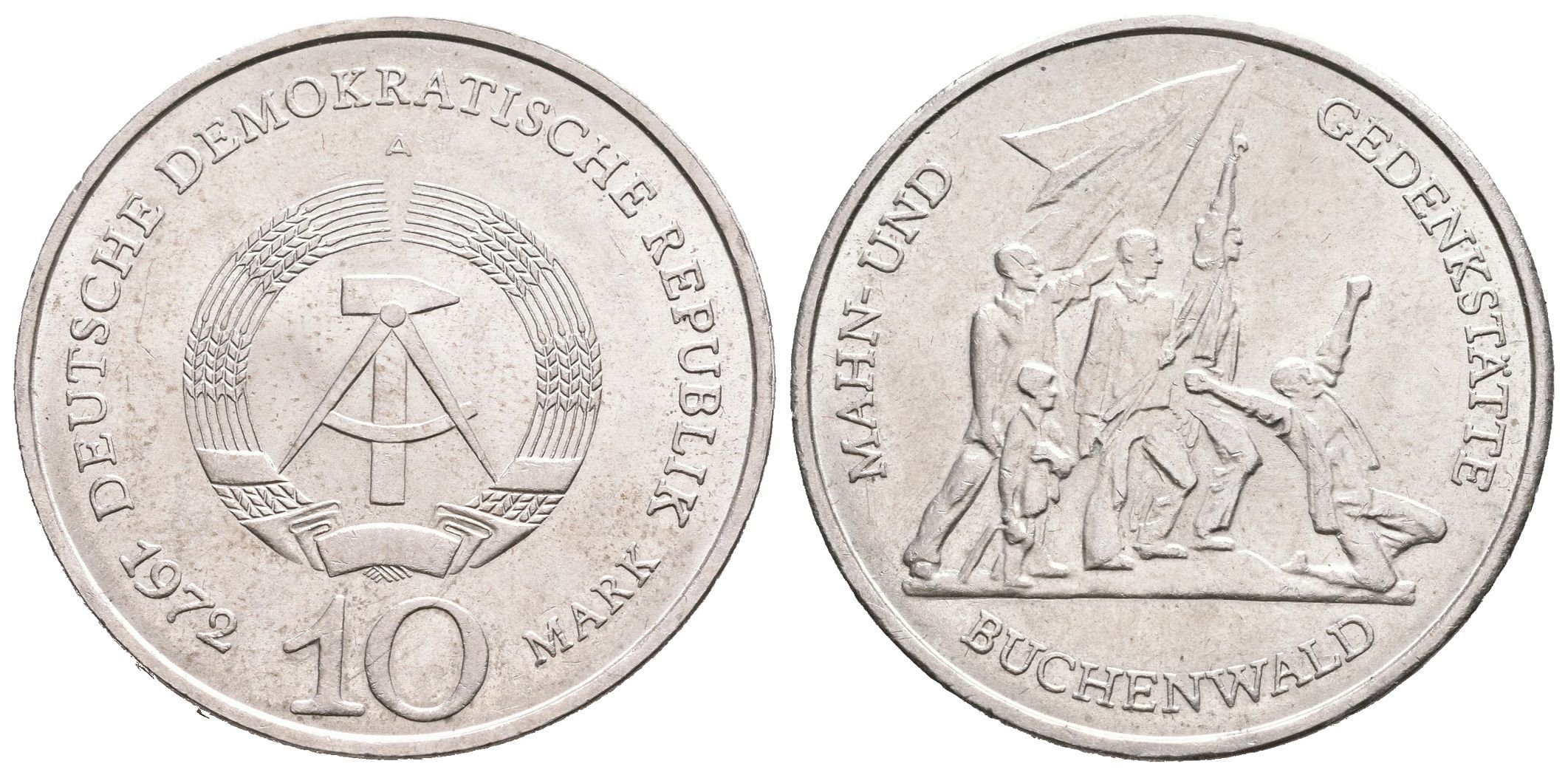 DDR, 10 Marka 1972 - Buchenwald