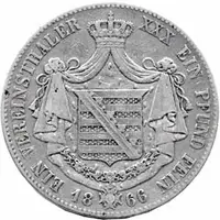 Sasko - Meiningen, Bernhard II., 1821 - 1866 — 2