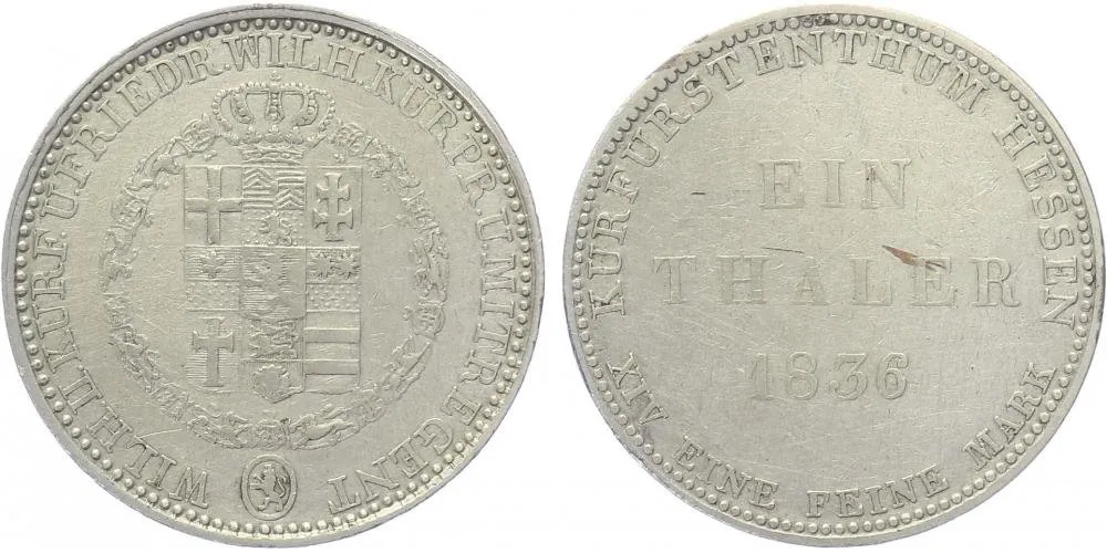 Hessen - Kassel, Wilhelm II. a Friedrich Wilhelm jako spoluvladař — 1