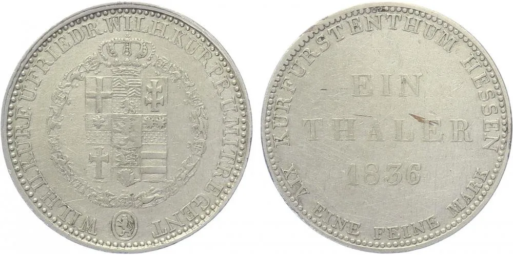 Hessen - Kassel, Wilhelm II. a Friedrich Wilhelm jako spoluvladař — 1