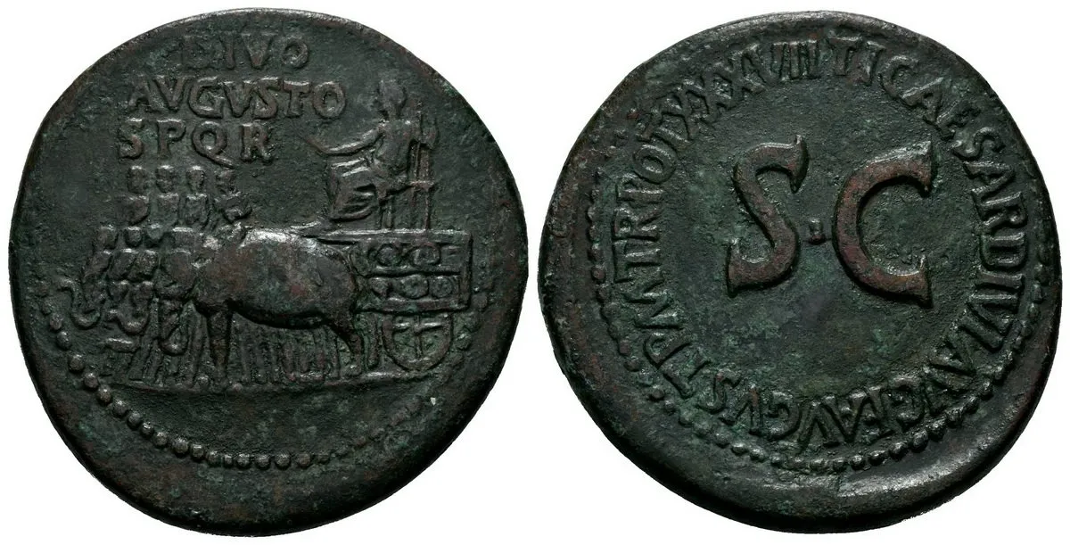 Augustus, 27 př. Kr. - 14 po Kr. — 1