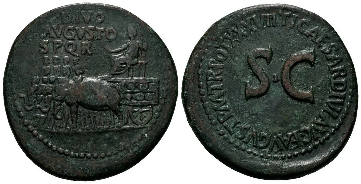 Augustus, 27 př. Kr. - 14 po Kr. — 1