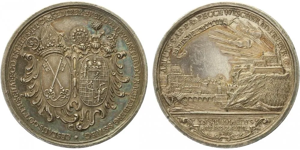 Praha - Vyšehrad, Česlav Gotthard hrabě Schafgotsche, 1769 - 1781 — 1