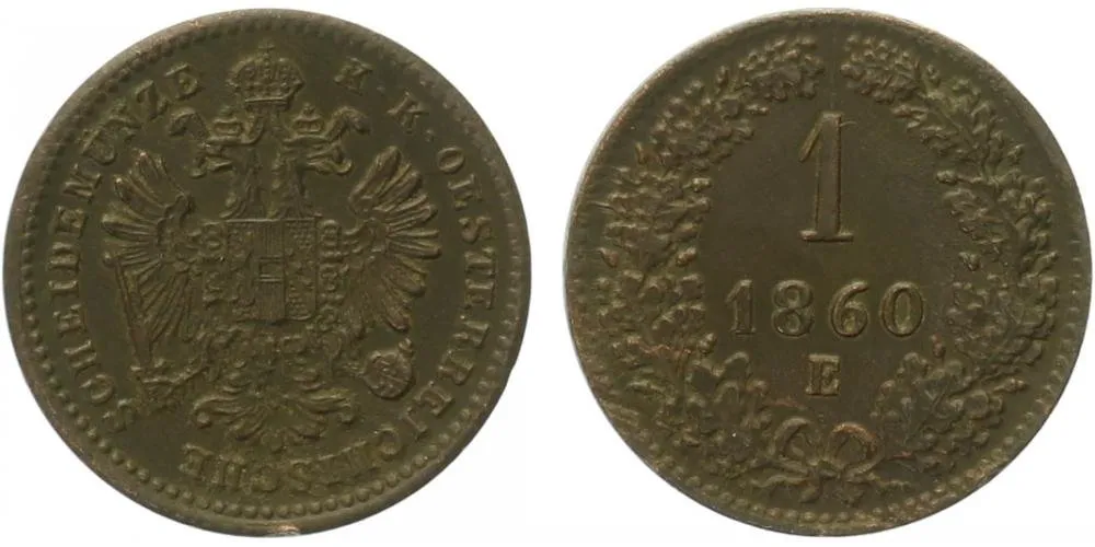 Rakouská a spolková měna, 1857 - 1892 — 1