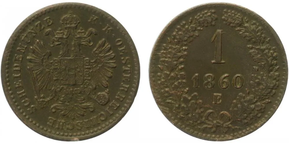 Rakouská a spolková měna, 1857 - 1892 — 1