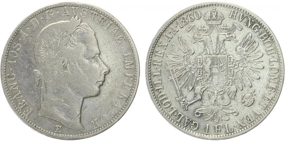 Rakouská a spolková měna, 1857 - 1892 — 1