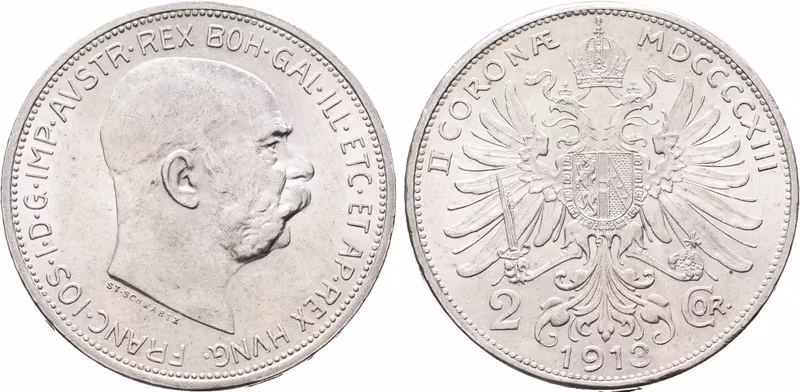 2 Koruna 1913