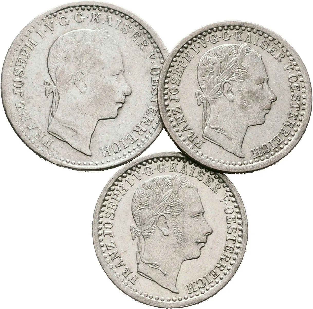 Rakouská a spolková měna, 1857 - 1892 — 1