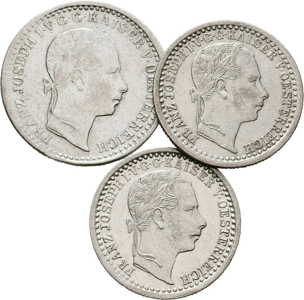 Rakouská a spolková měna, 1857 - 1892 — 1