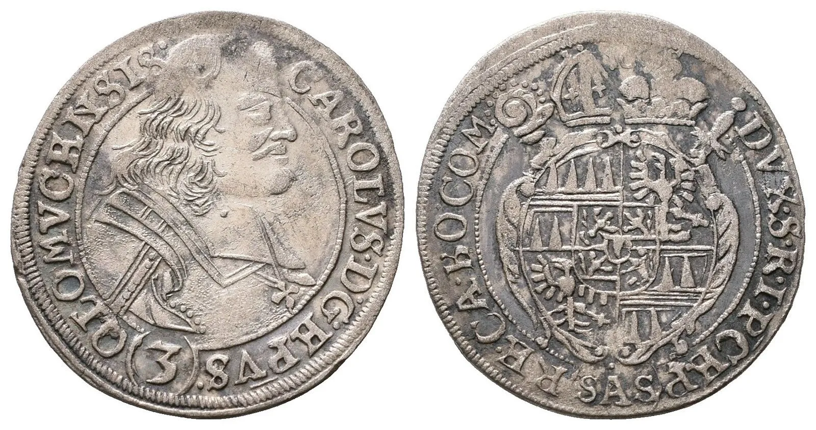 Olomouc - biskupství, Karel II. Liechtenstein, 1664 - 1695 — 1