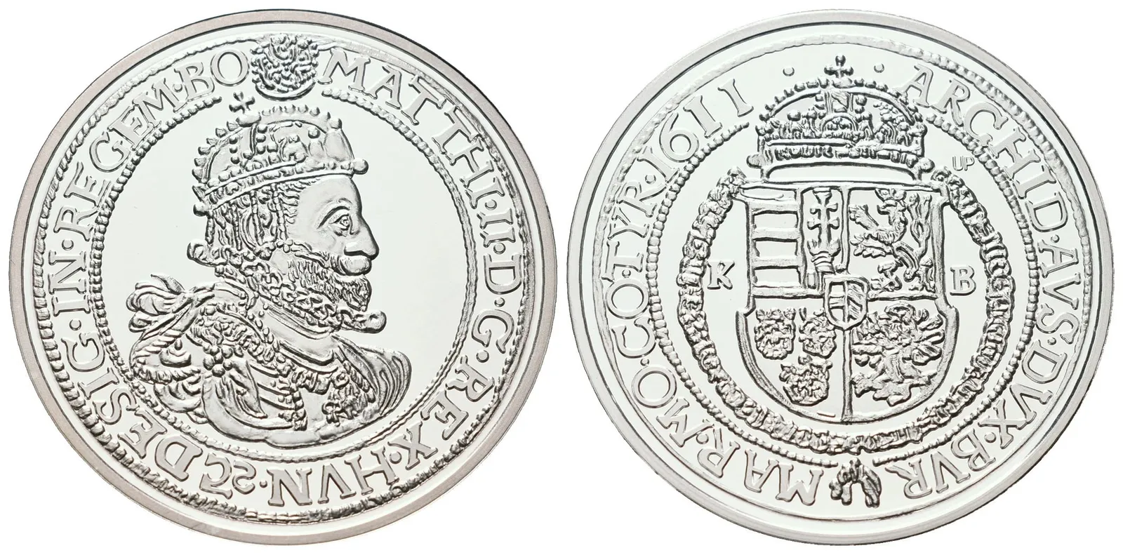 Replika - Historický 1/2 tolar - Matěj II. 1611