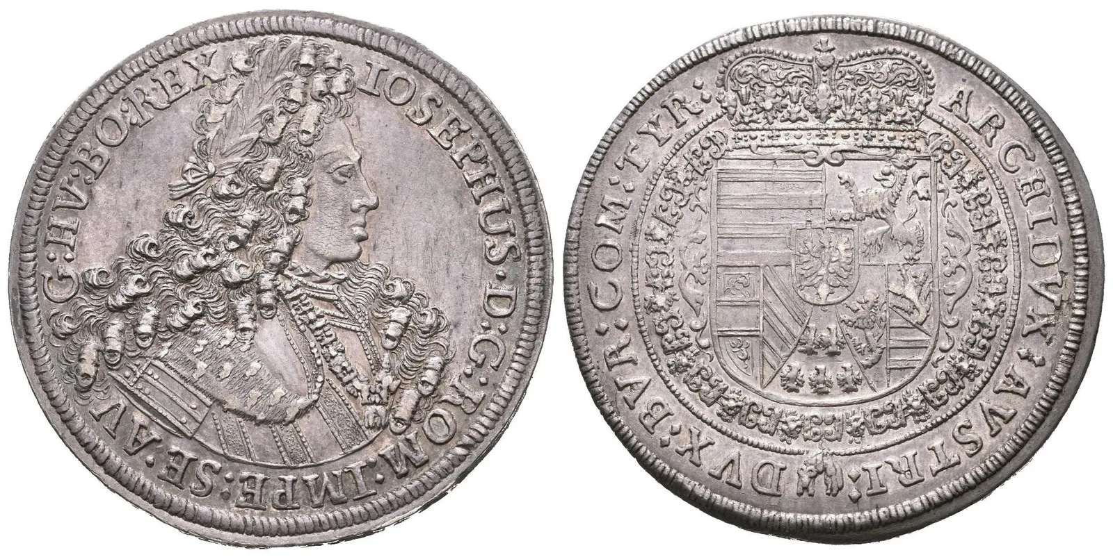 1/2 Tolar b.l., Hall, KM.664 (14,35 g), — 1